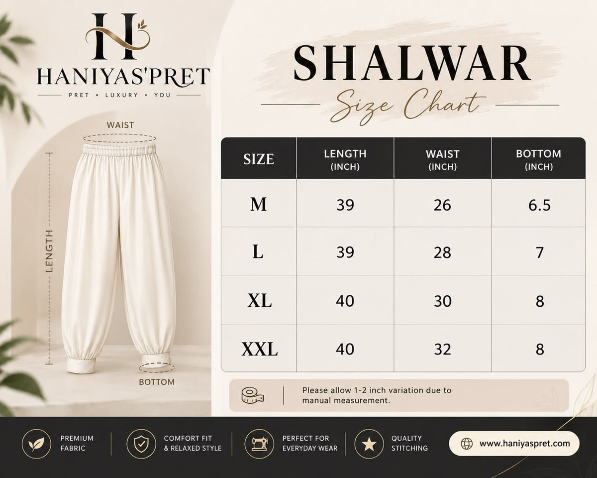 Black farshi shalwar