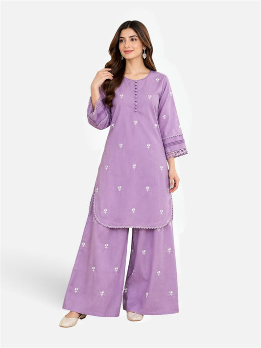 Embroidery farshi co ord set