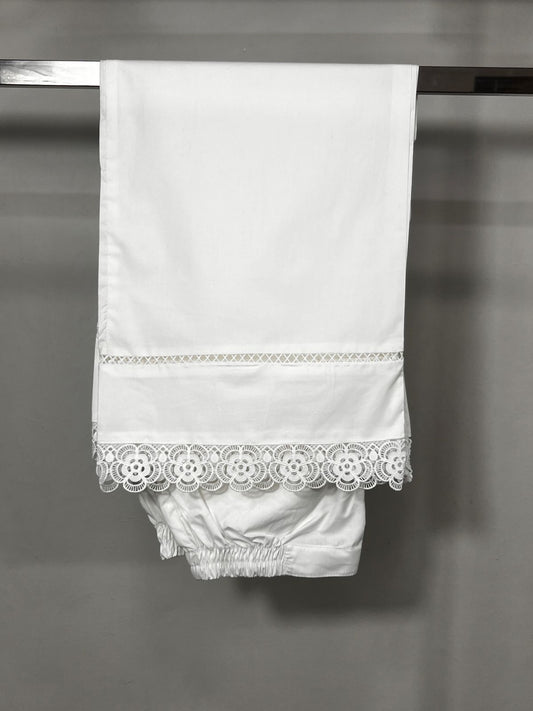 Elegant lace plazo