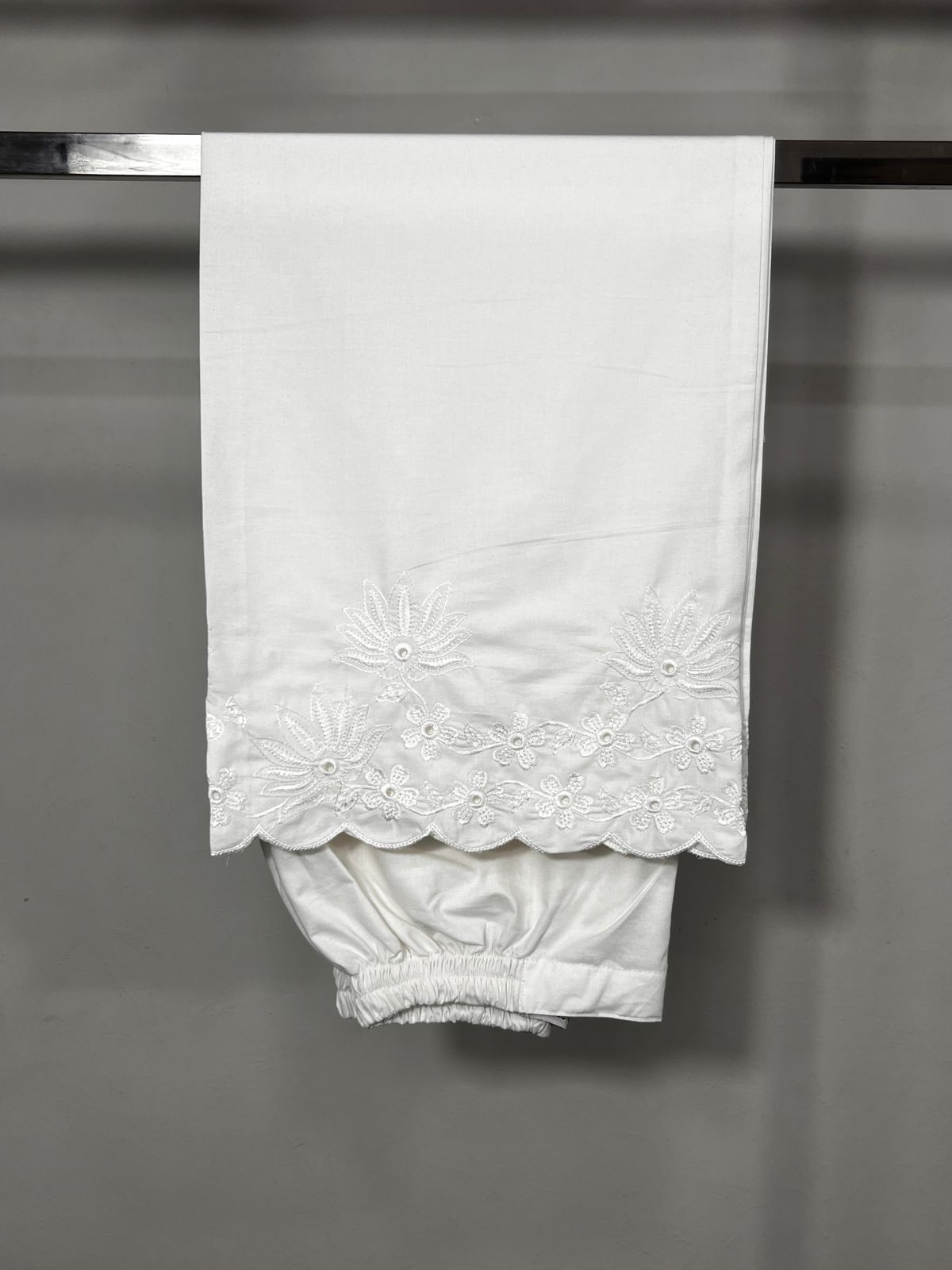 Floral Embroidered Plazo