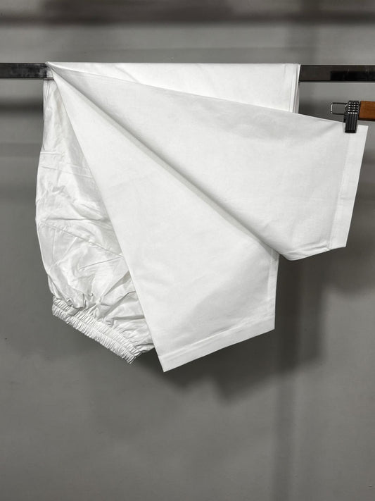 Plain shalwar off white