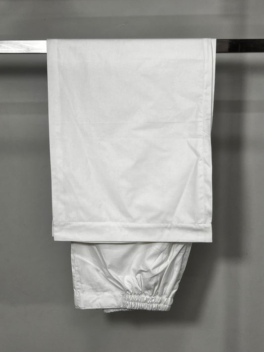 Plain plazo off white