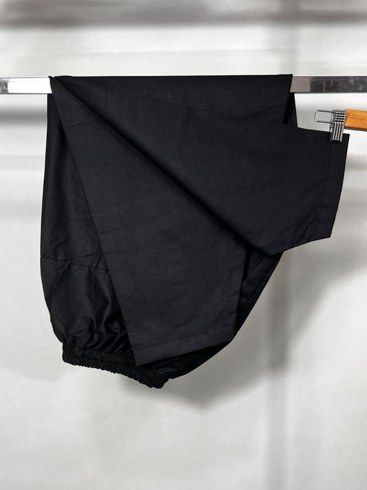 Plain shalwar black