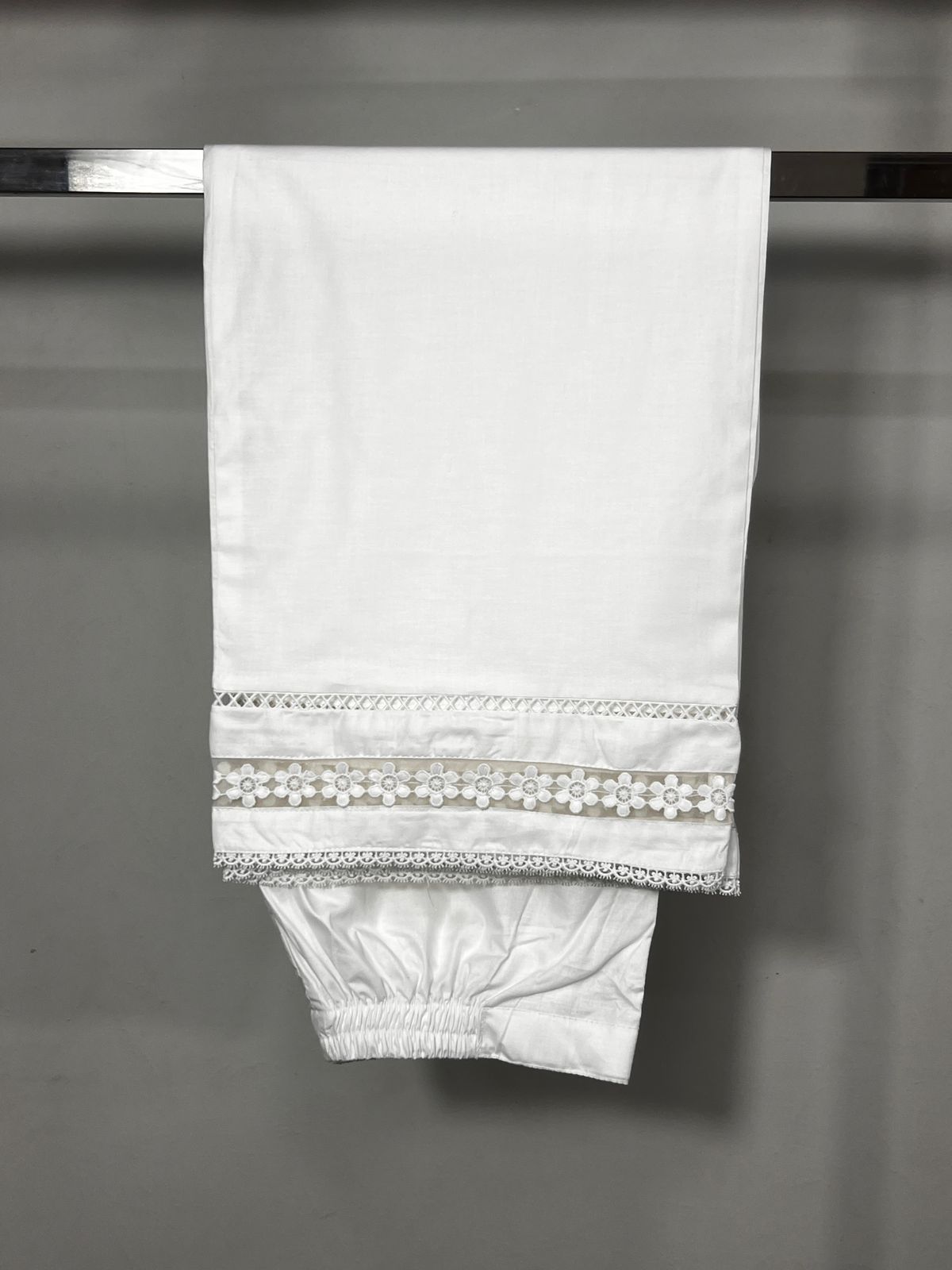 Organza Plazo - Off-White