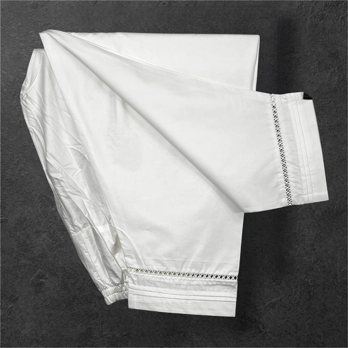 Off white Lace shalwar