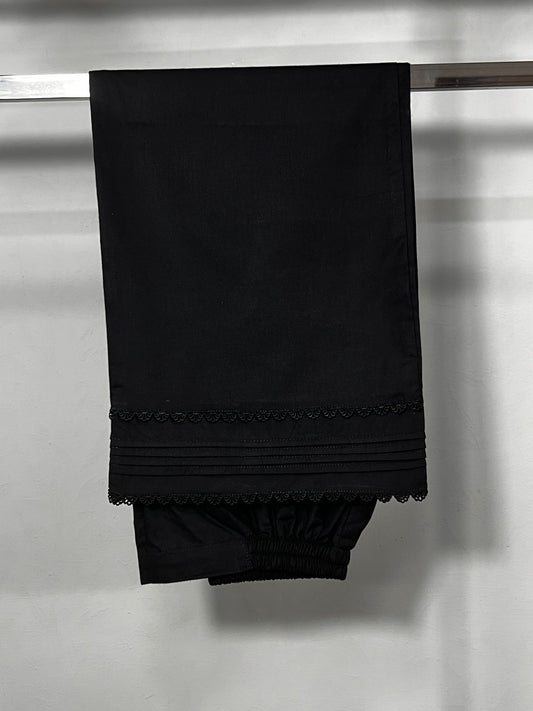 Black 4 Plate Plazo