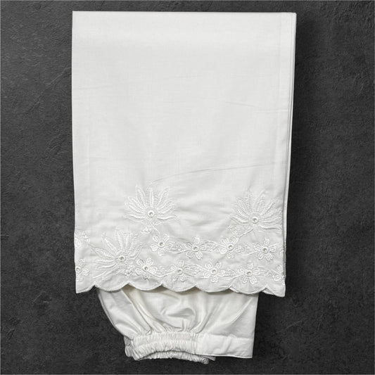 Floral Embroidered Plazo