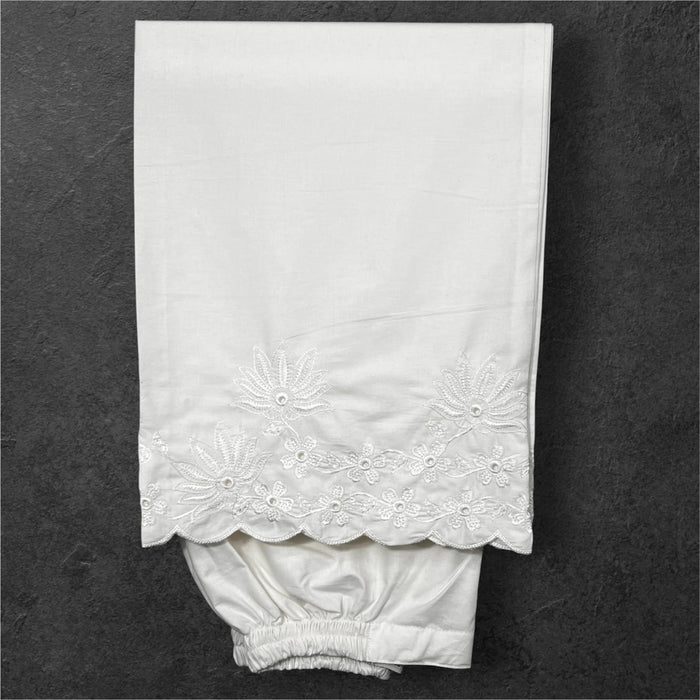 Floral Embroidered Plazo