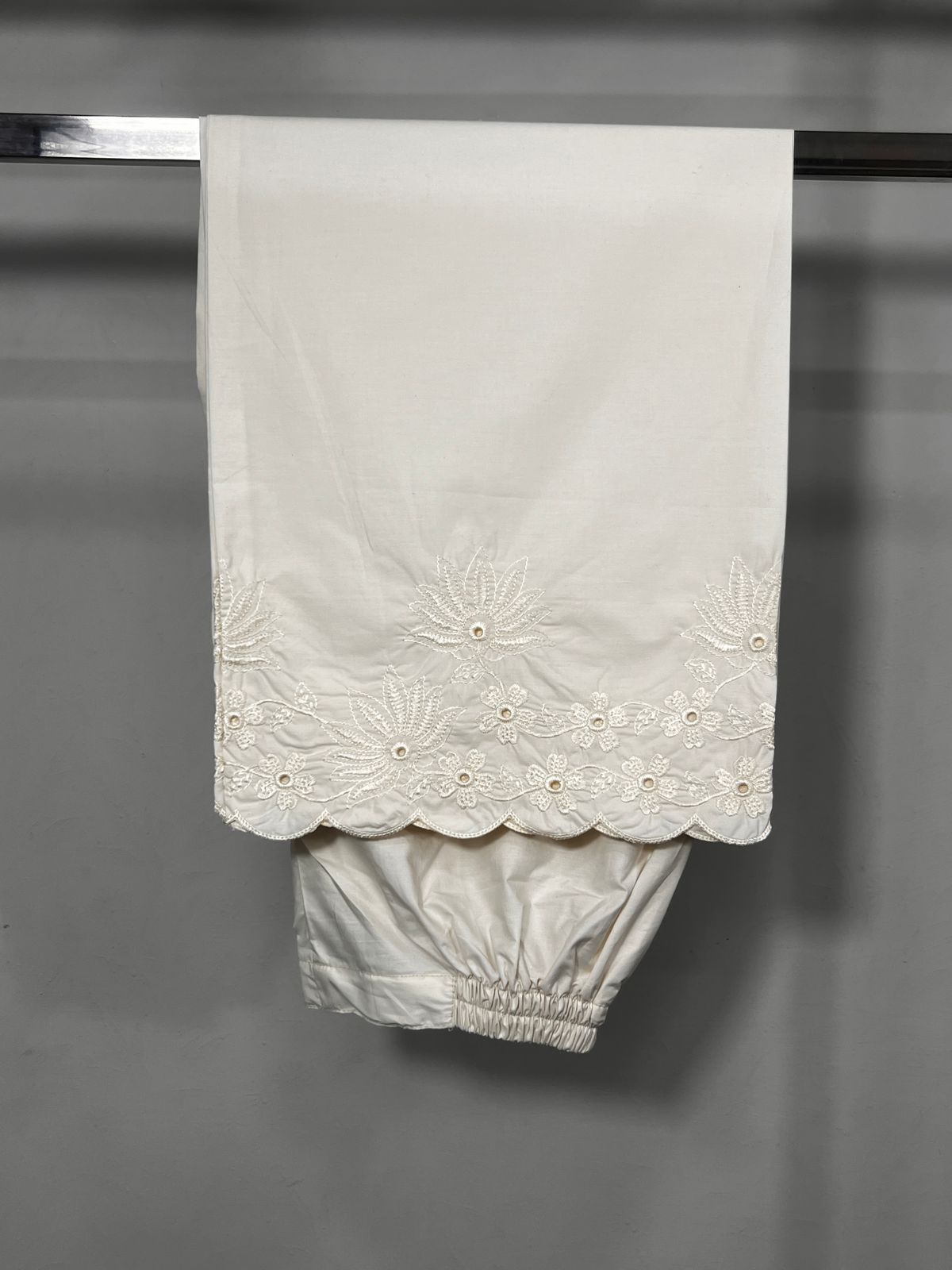 Floral Embroidered Plazo